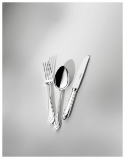 Robbe & Berking, Arcade cutlery, sterling silver, Dessert fork