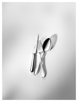 Robbe & Berking, Navette cutlery, silver plated, Coffee spoon