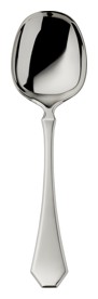 Robbe & Berking, Baltic cutlery, stainless steel, Compote/salad serving spoon, large