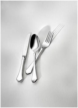 Robbe & Berking, Baltic cutlery, stainless steel, Cream spoon (broth spoon)