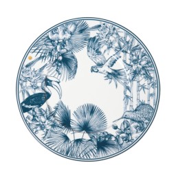 Sieger by Fürstenberg, Paraíso Blue, Presentation plate