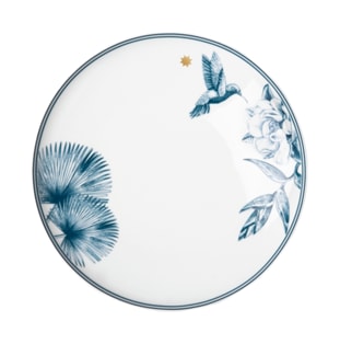 Sieger by Fürstenberg, Paraíso Blue, Dessert plate