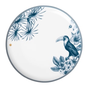 Sieger by Fürstenberg, Paraíso Blue, Dinner plate