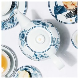 Sieger by Fürstenberg, Paraíso Blue, Teapot with tea strainer, small