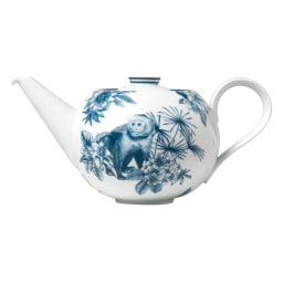 Sieger by Fürstenberg, Paraíso Blue, Teapot with tea strainer, large