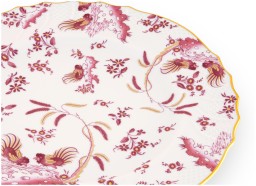 Ginori 1735, Oro Di Doccia, Presentation plate magenta