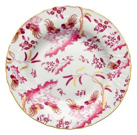 Ginori 1735, Oro Di Doccia, SOUP PLATE MAGENTA, SET OF 2