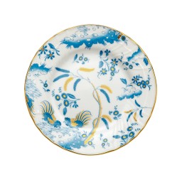 Ginori 1735, Oro Di Doccia, Bread plate turquoise, set of 2