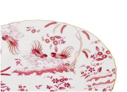 Ginori 1735, Oro Di Doccia, DESSERT PLATE MAGENTA, SET OF 2