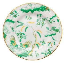 Ginori 1735, Oro Di Doccia, Bread plate jade, set of 2