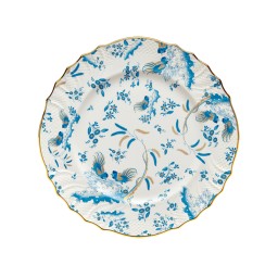 Ginori 1735, Oro Di Doccia, Presentation plate turquoise