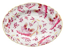 Ginori 1735, Oro Di Doccia, PLATTER MAGENTA