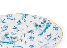 Ginori 1735, Oro Di Doccia, Platter turquoise