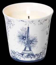 Bernardaud, Tout Paris Bleu Nuit, Tumbler with candle