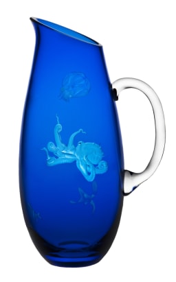Theresienthal, Planet Earth, Pitcher, ocean life engraving