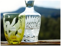 Theresienthal, Planet Earth, Tumbler large, venus-flytrap engraving