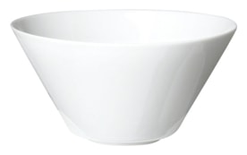 Sieger by Fürstenberg, My China White, Conical bowl small