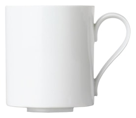 Sieger by Fürstenberg, My China White, Coffee mug cylindrical