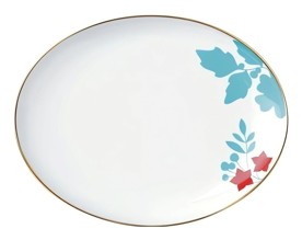 Sieger by Fürstenberg, Emperor's Garden, Coupe oval plate