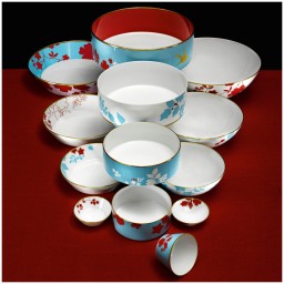Sieger by Fürstenberg, Emperor's Garden, Flat bowl mini