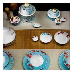 Sieger by Fürstenberg, Emperor's Garden, Oval dish