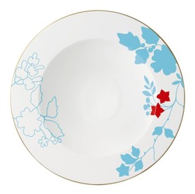 Sieger by Fürstenberg, Emperor's Garden, Pasta rim plate flat