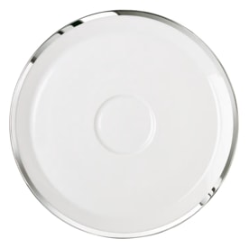 Sieger by Fürstenberg, Treasure Platinum, Universal conical saucer