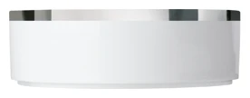 Sieger by Fürstenberg, Treasure Platinum, Cylindrical bowl extra large