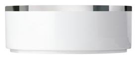 Sieger by Fürstenberg, Treasure Platinum, Cylindrical bowl large