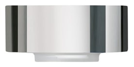 Sieger by Fürstenberg, Treasure Platinum, Cylindrical bowl extra small