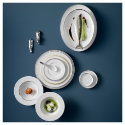 Sieger by Fürstenberg, Treasure Platinum, Bowl large