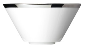 Sieger by Fürstenberg, Treasure Platinum, Conical bowl small