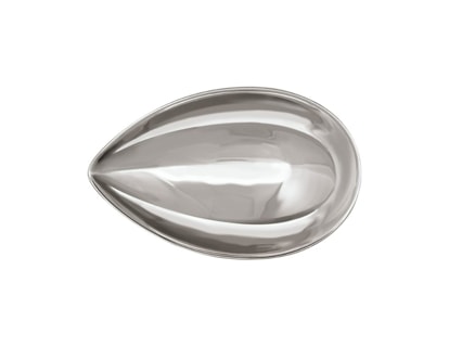 Sieger by Fürstenberg, Treasure Platinum, Drop bowl