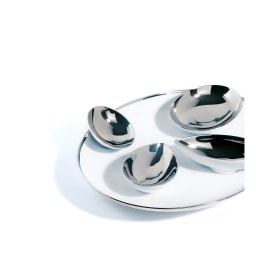 Sieger by Fürstenberg, Treasure Platinum, Spindle bowl