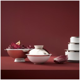 Sieger by Fürstenberg, Treasure Platinum, Cloche small