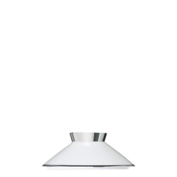 Sieger by Fürstenberg, Treasure Platinum, Cloche conical small