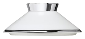 Sieger by Fürstenberg, Treasure Platinum, Cloche conical extra small
