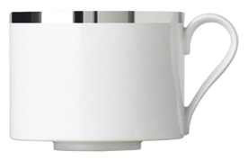 Sieger by Fürstenberg, Treasure Platinum, Coffee cup cylindrical