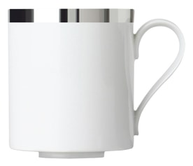 Sieger by Fürstenberg, Treasure Platinum, Coffee mug cylindrical