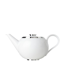 Sieger by Fürstenberg, Treasure Platinum, Teapot with tea strainer small