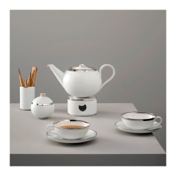 Sieger by Fürstenberg, Treasure Platinum, Sugar bowl