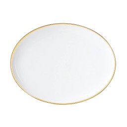 Sieger by Fürstenberg, Treasure Gold, Oval platter large