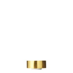 Sieger by Fürstenberg, Treasure Gold, Cylindrical bowl extra small