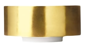 Sieger by Fürstenberg, Treasure Gold, Cylindrical bowl extra small