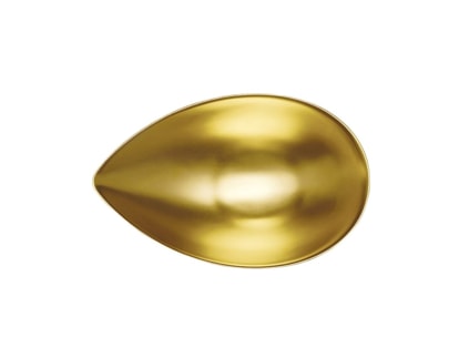Sieger by Fürstenberg, Treasure Gold, Drop bowl