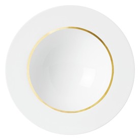 Sieger by Fürstenberg, Treasure Gold, Pasta rim plate small