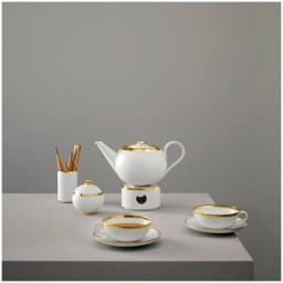 Sieger by Fürstenberg, Treasure Gold, Coffee cup cylindrical