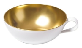 Sieger by Fürstenberg, Treasure Gold, Tea cup gold-plated inside