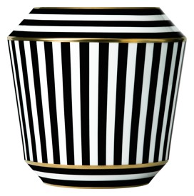 Sieger by Fürstenberg, Luna, Vase striped medium