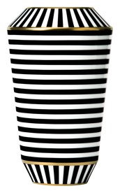 Sieger by Fürstenberg, Luna, Vase striped small